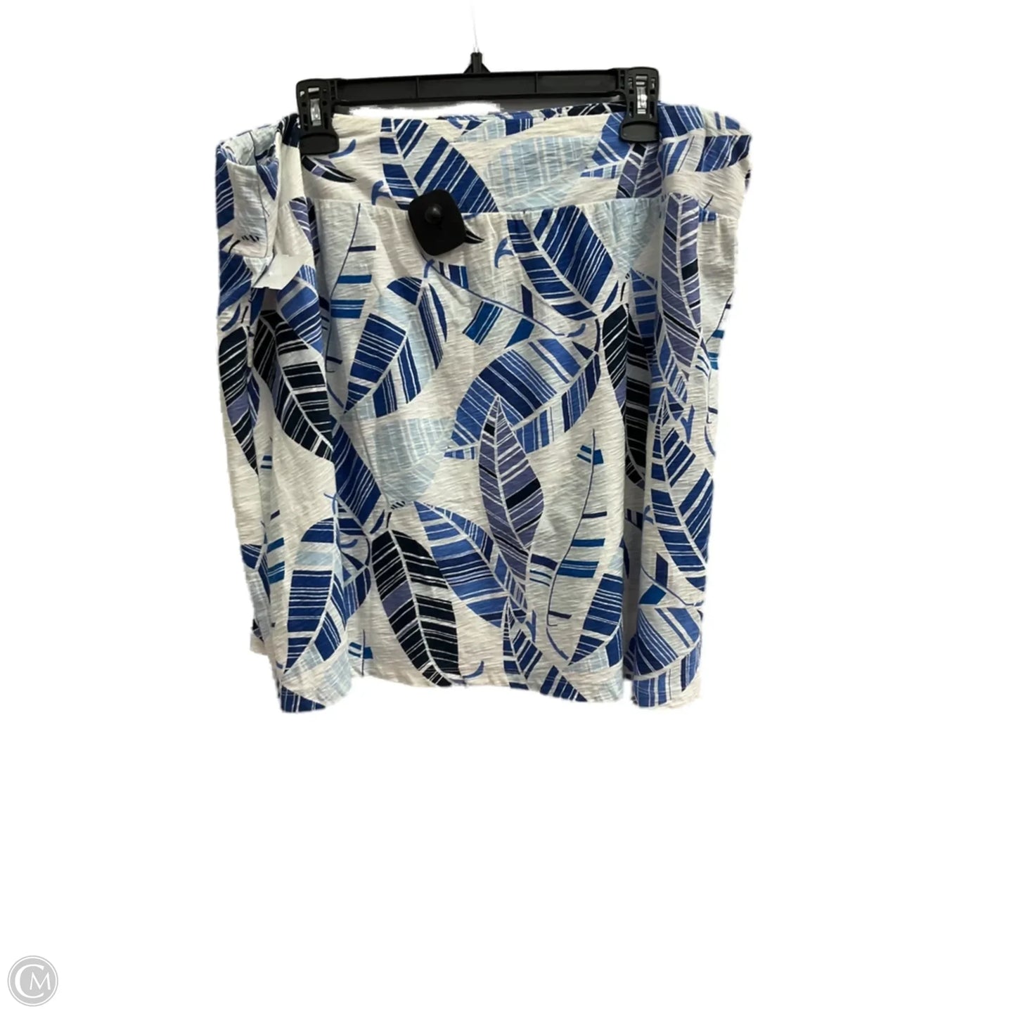 Skirt Mini & Short By Tommy Bahama In Blue & White, Size: Xl