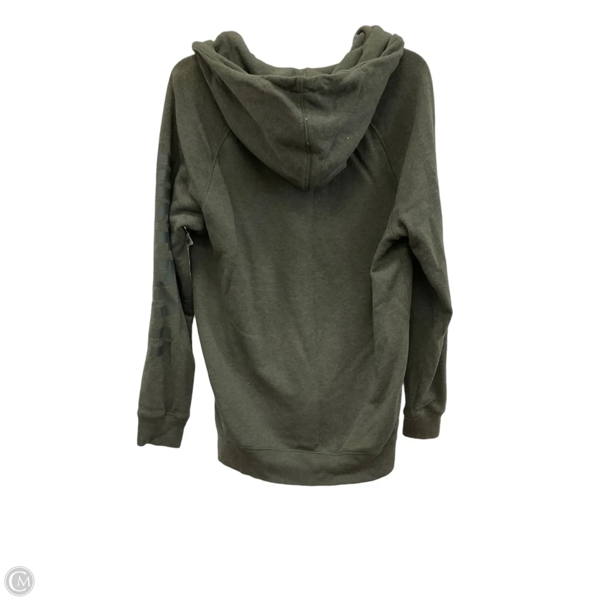 Athletic Jacket By Nike In Green, Size: S