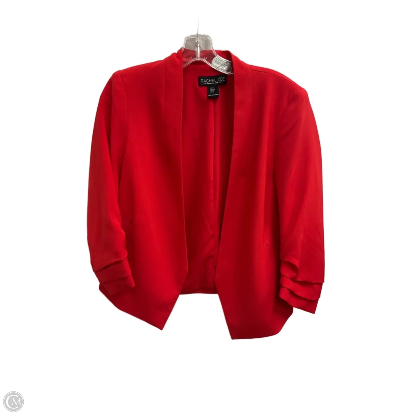Blouse 3/4 Sleeve By Rachel Zoe In Red, Size: M