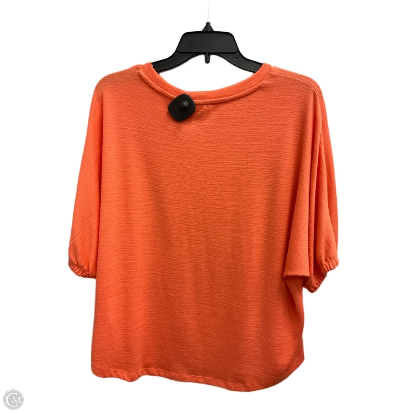 Top Short Sleeve Basic By West Bound In Orange, Size: M