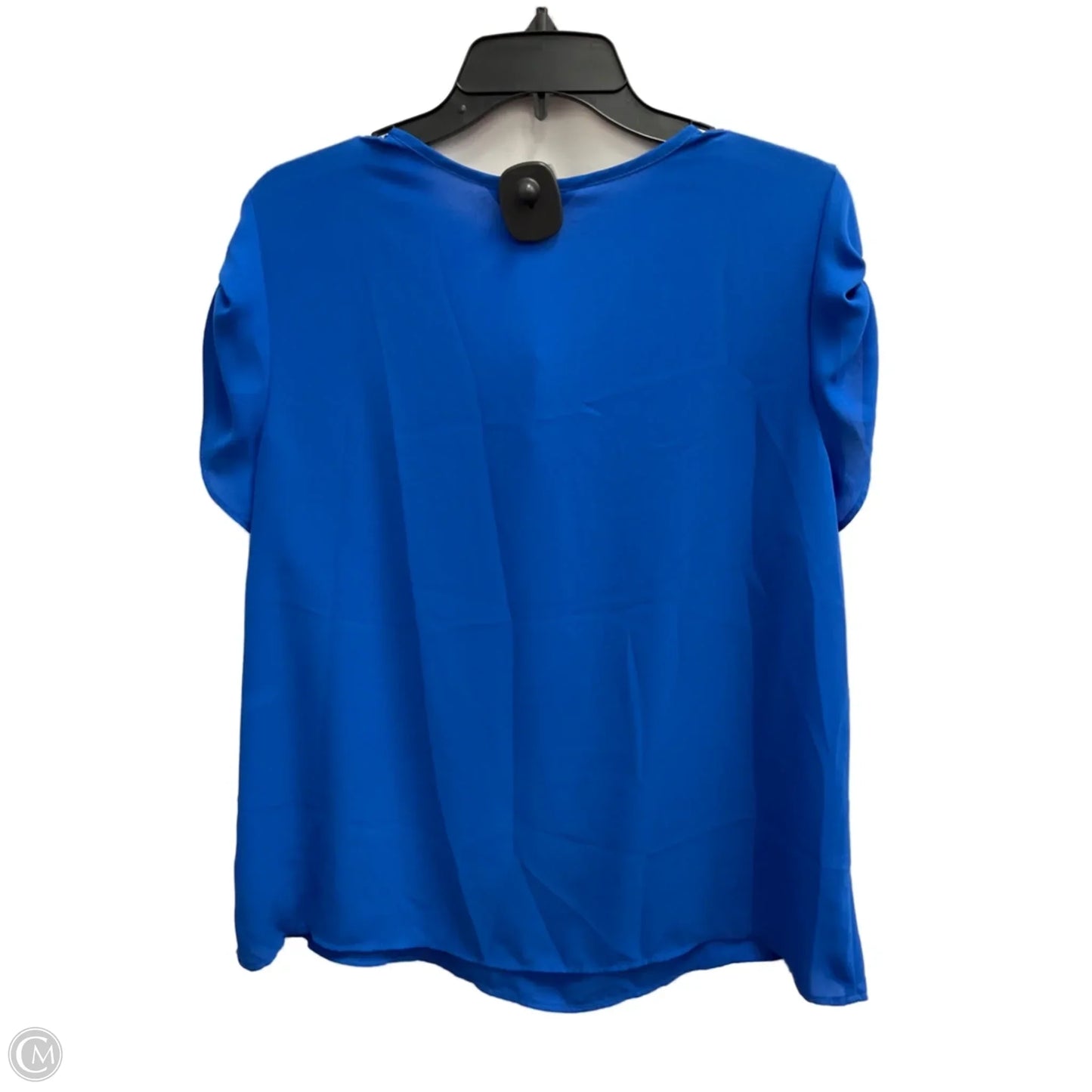 Top Short Sleeve By Counterparts In Blue, Size: L