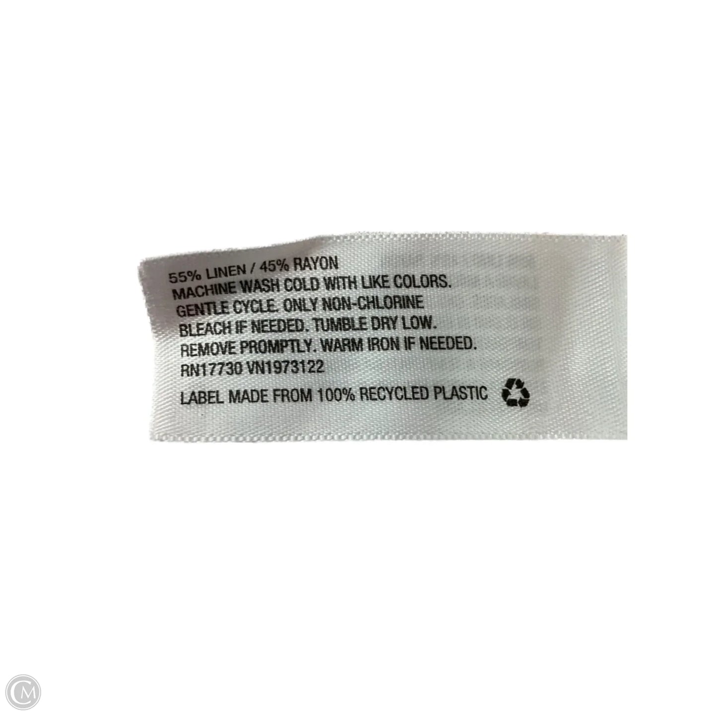 Blouse Long Sleeve By Universal Thread In Pink & White, Size: Xxl