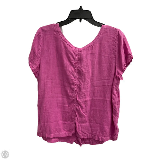 Top Sleeveless By C And C In Pink, Size: L