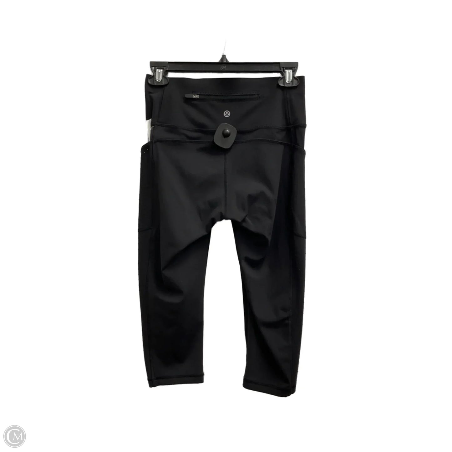 Athletic Capris By Lululemon In Black, Size: 6