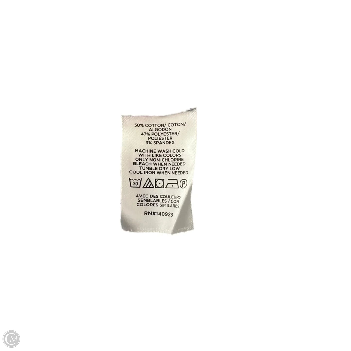 Dress Casual Short By Loft In Grey & White, Size: 12