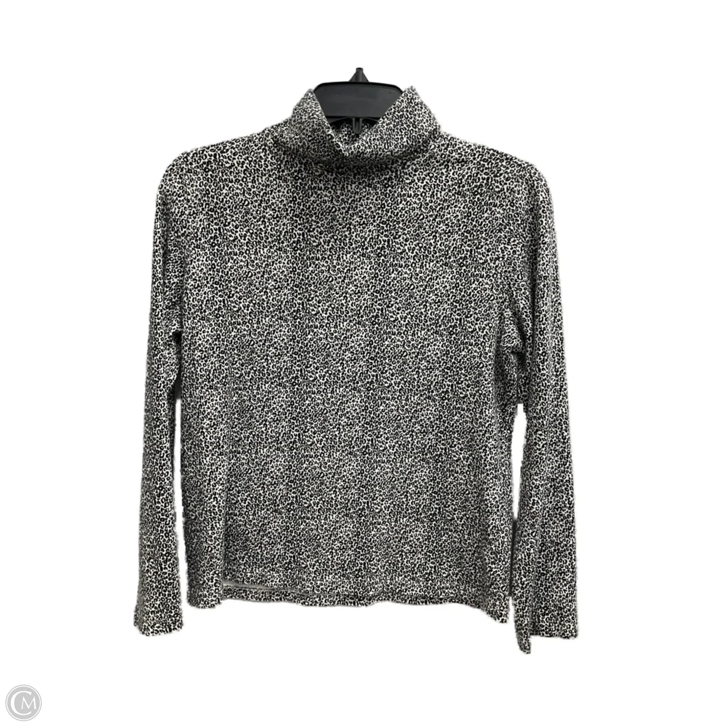 Top Long Sleeve By Liz Claiborne In Animal Print, Size: M