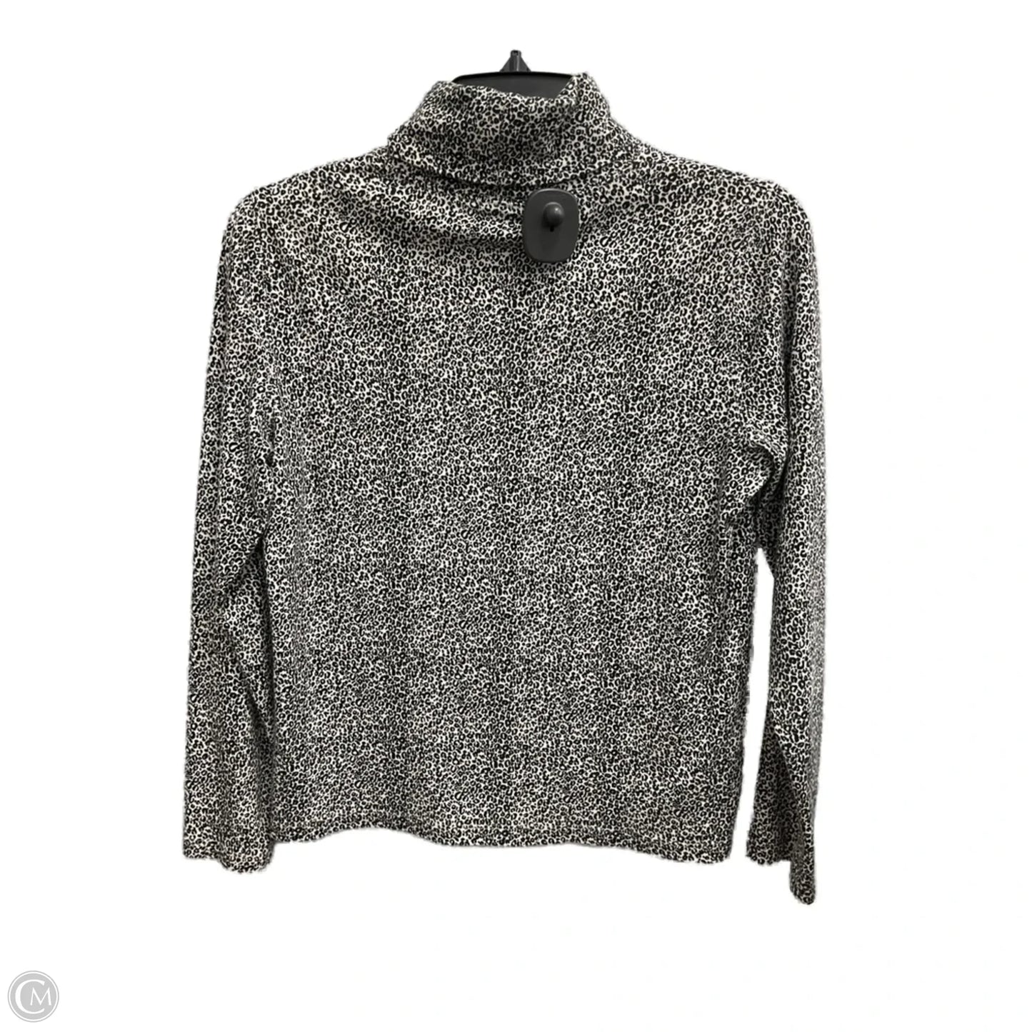 Top Long Sleeve By Liz Claiborne In Animal Print, Size: M