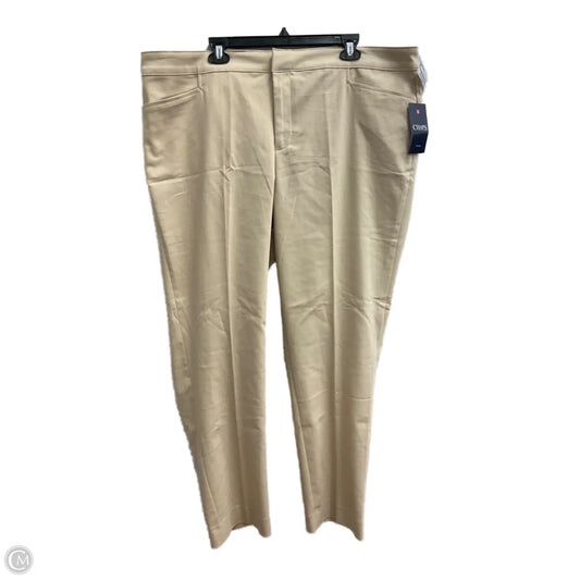 Pants Chinos & Khakis By Chaps In Beige, Size: 20