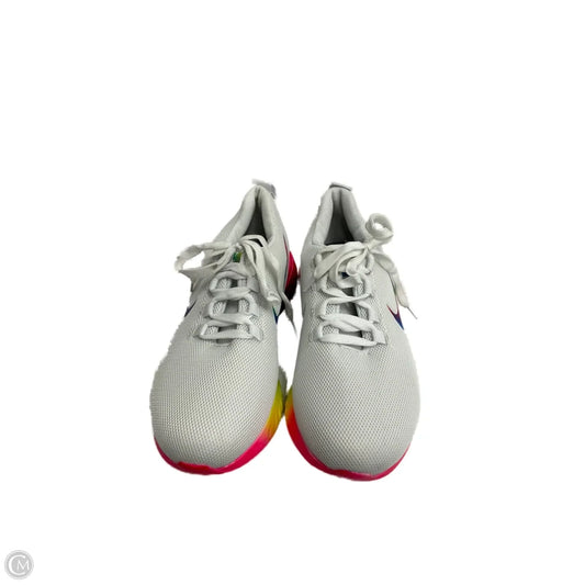 Shoes Athletic By Nike In Rainbow Print, Size: 9