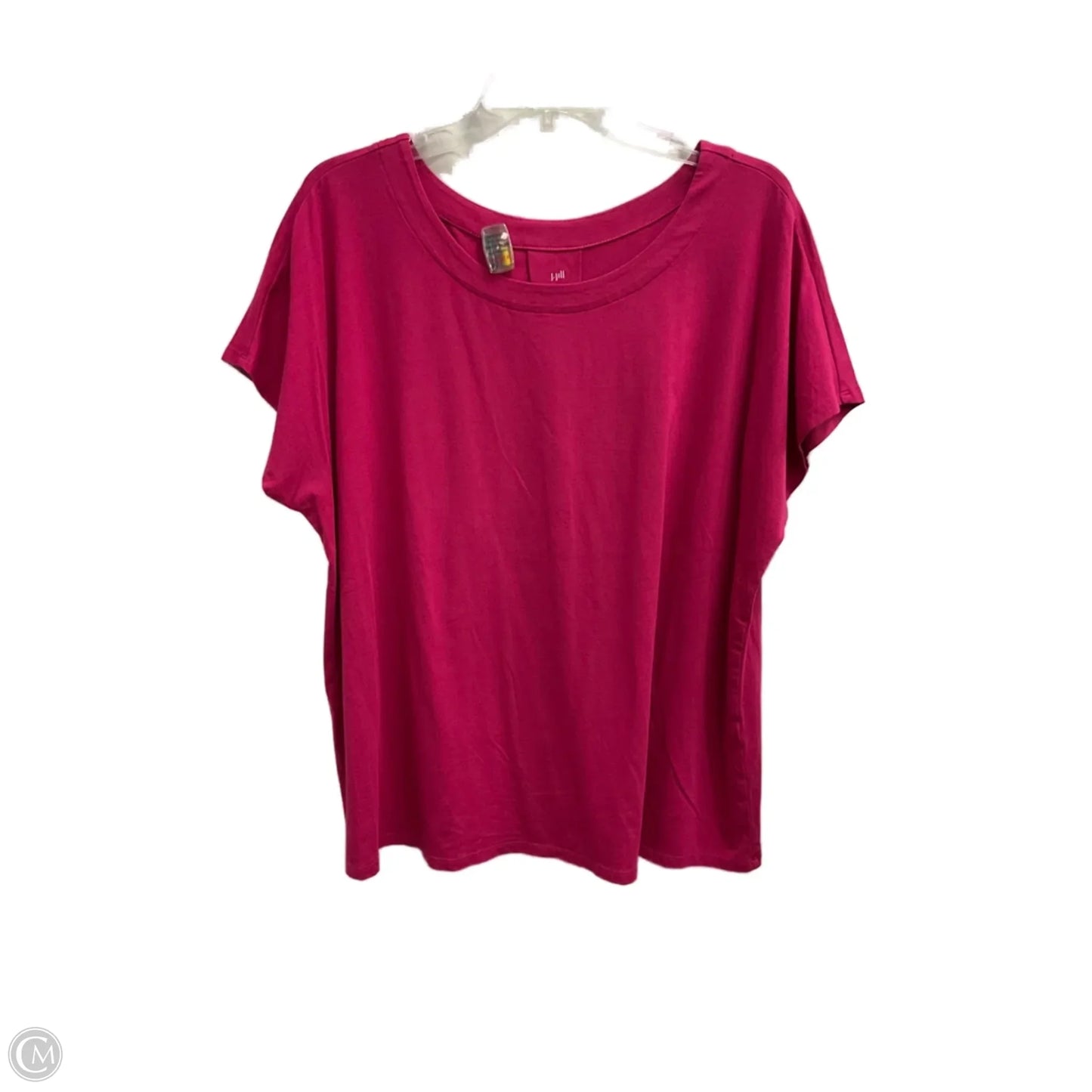 Top Short Sleeve Basic By J. Jill In Pink, Size: Xl