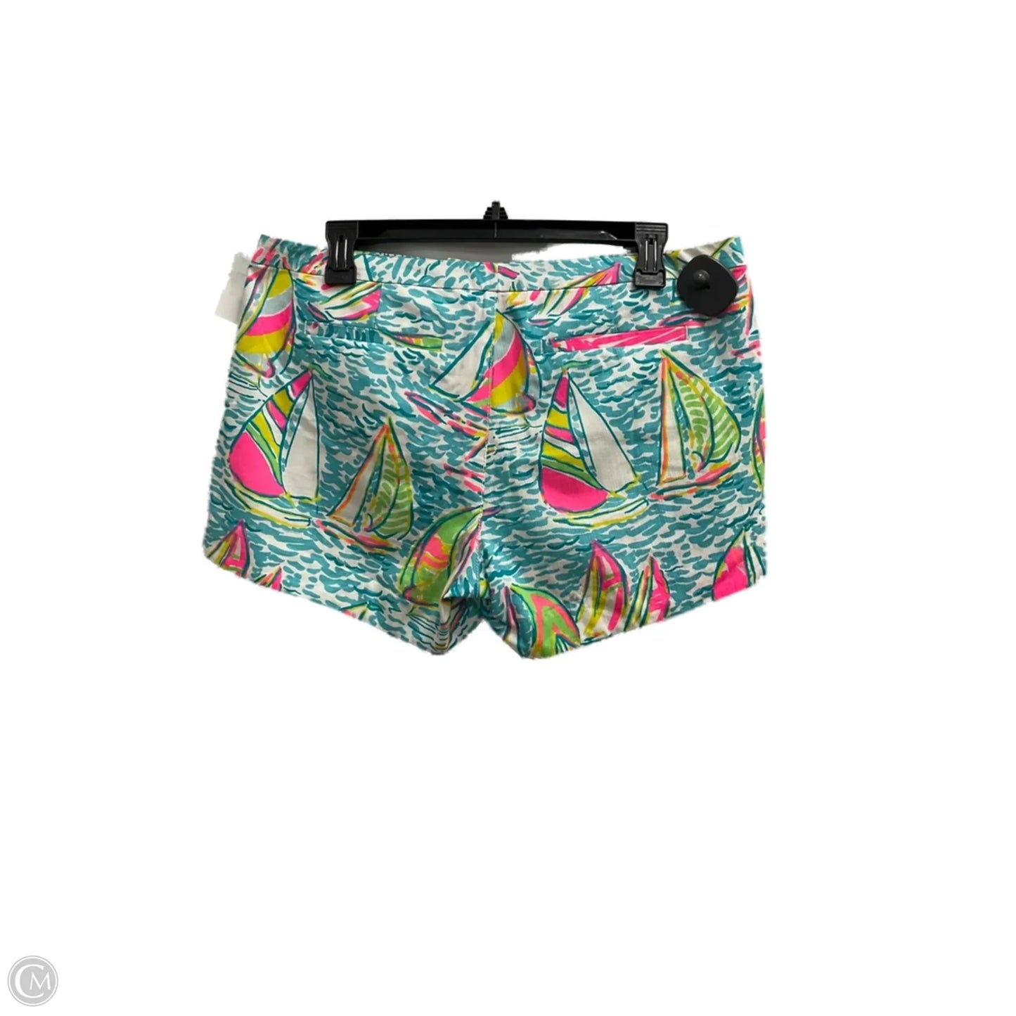 Shorts Designer By Lilly Pulitzer In Blue & Pink, Size: 8