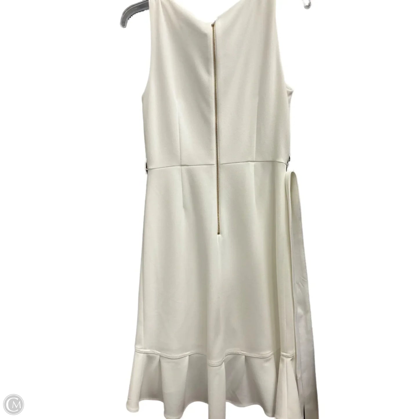 Dress Party Short By Calvin Klein In White, Size: 4