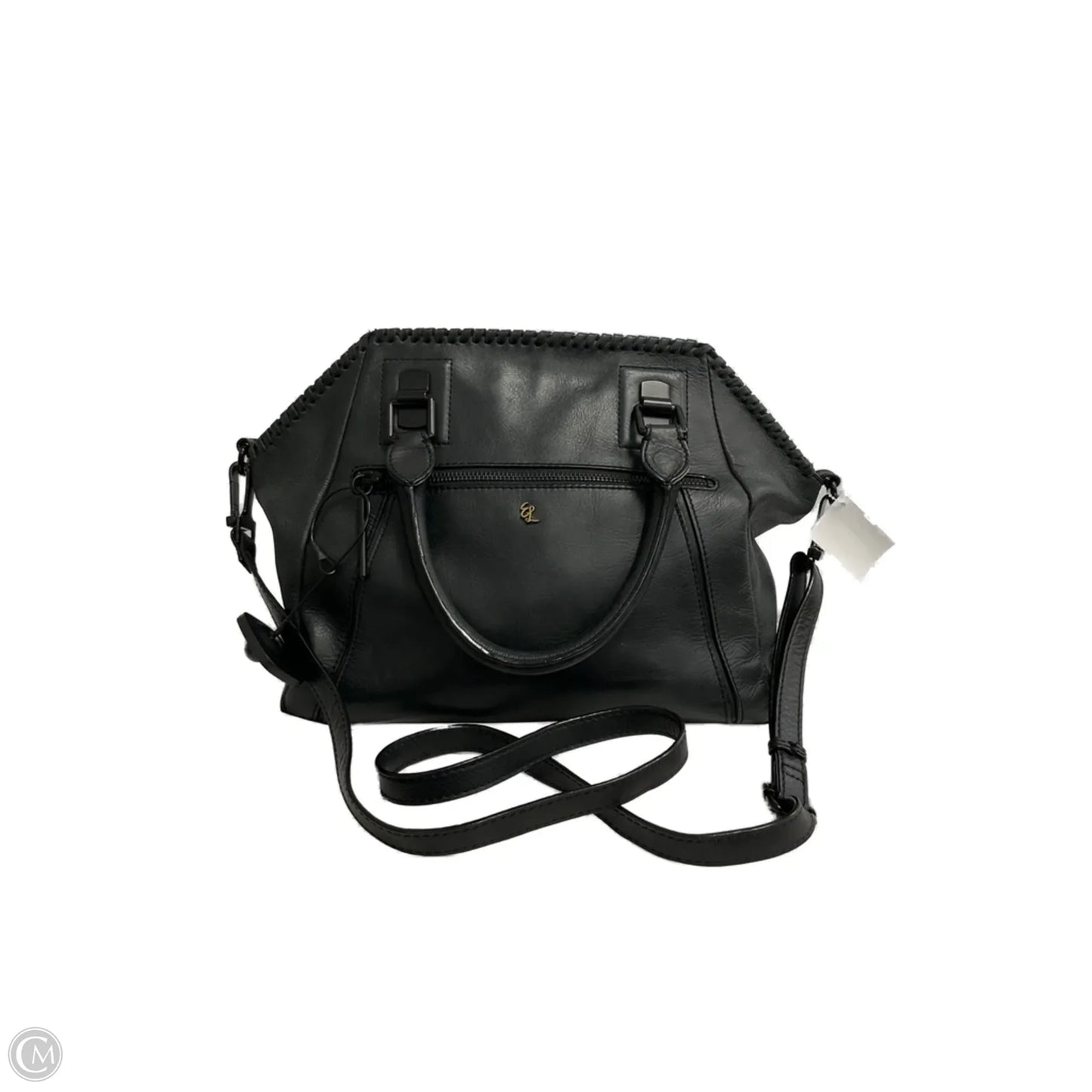 Crossbody Leather By Elliot Lucca, Size: Medium
