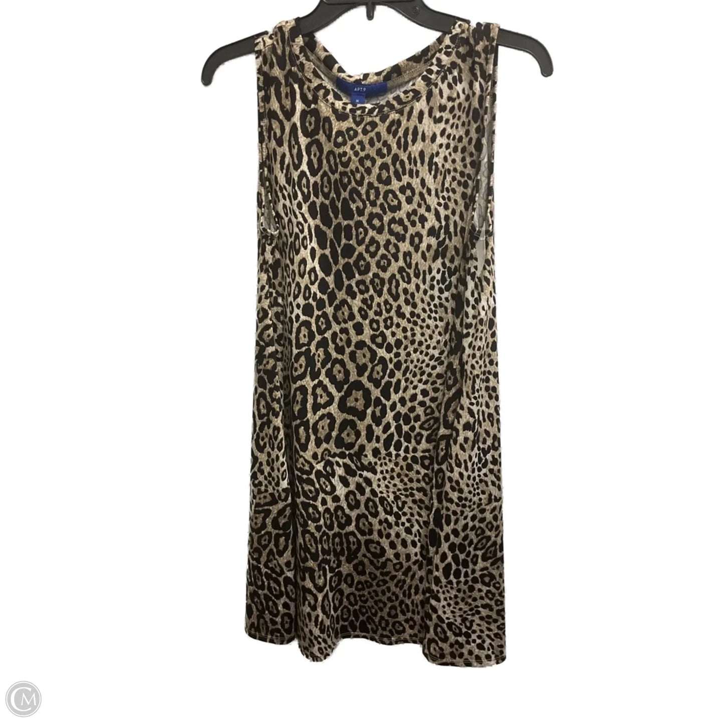 Dress Casual Short By Apt 9 In Animal Print, Size: M