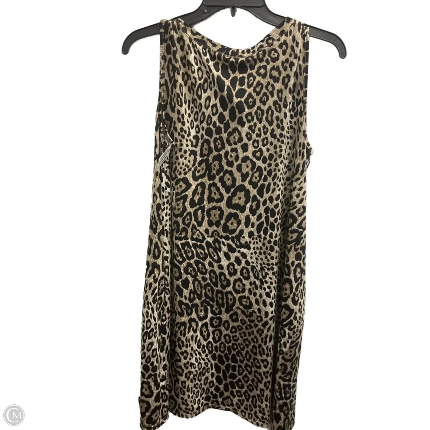 Dress Casual Short By Apt 9 In Animal Print, Size: M
