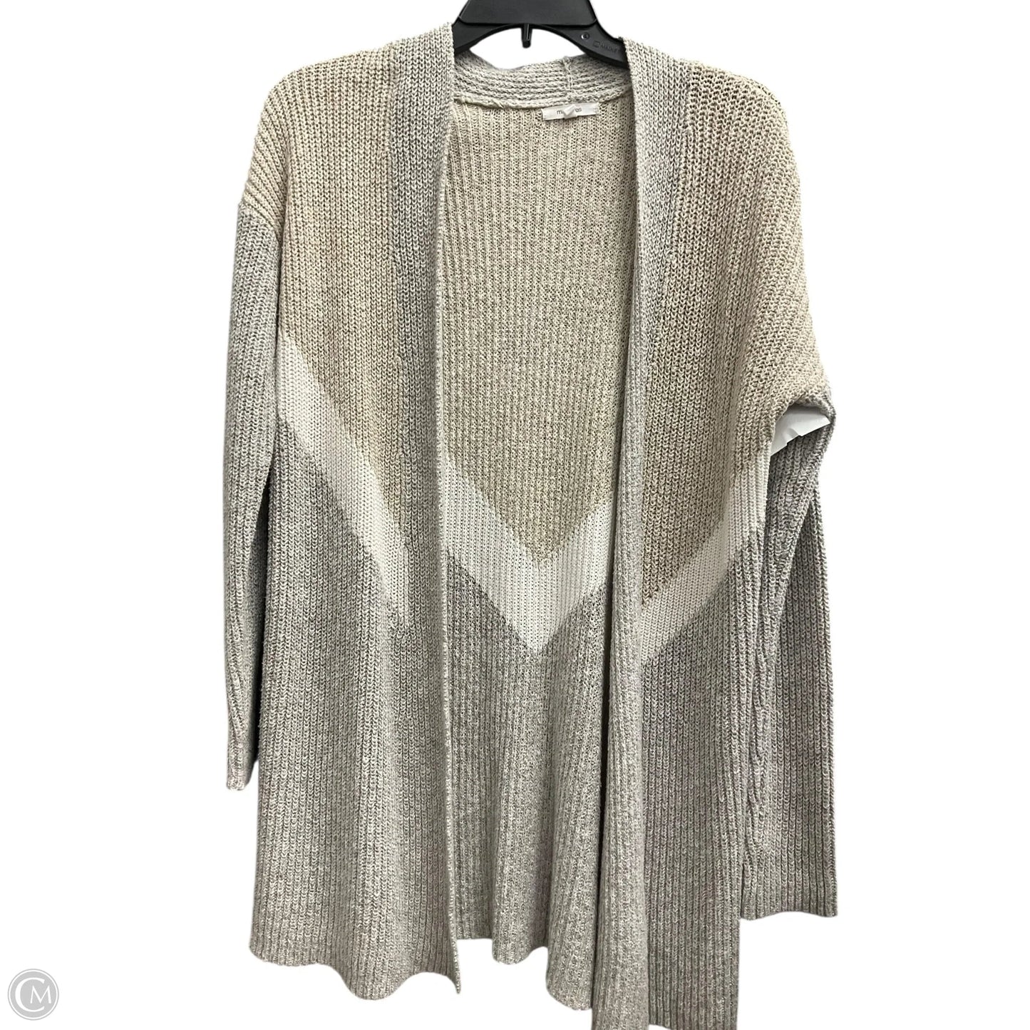 Cardigan By Maurices In Grey & Tan, Size: S