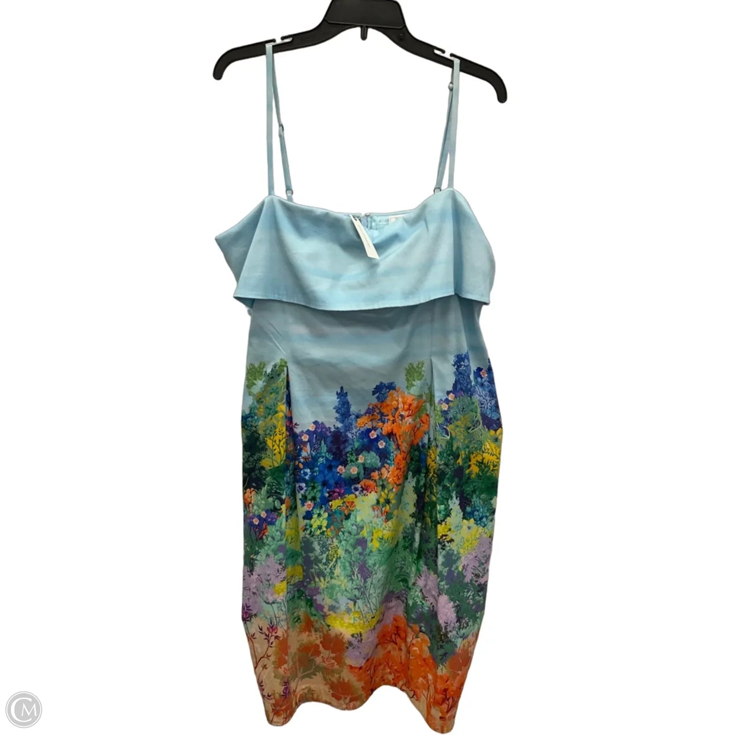Dress Party Short By Anthropologie In Floral Print, Size: Xl