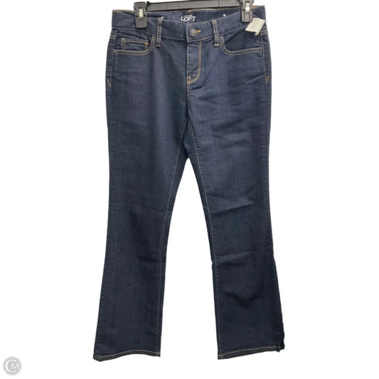 Jeans Boot Cut By Ann Taylor In Blue Denim, Size: 4