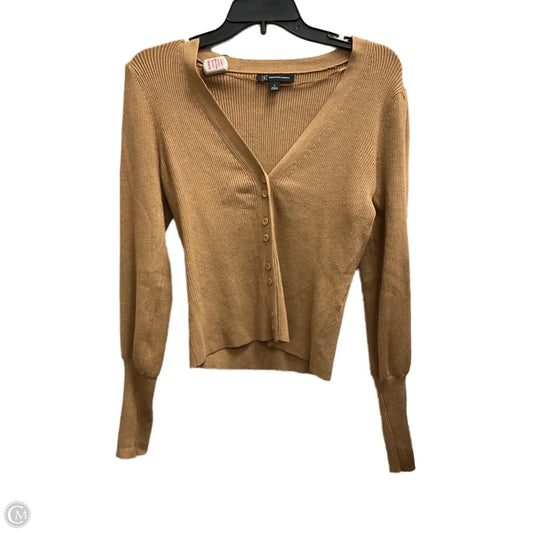 Cardigan By Inc In Tan, Size: S
