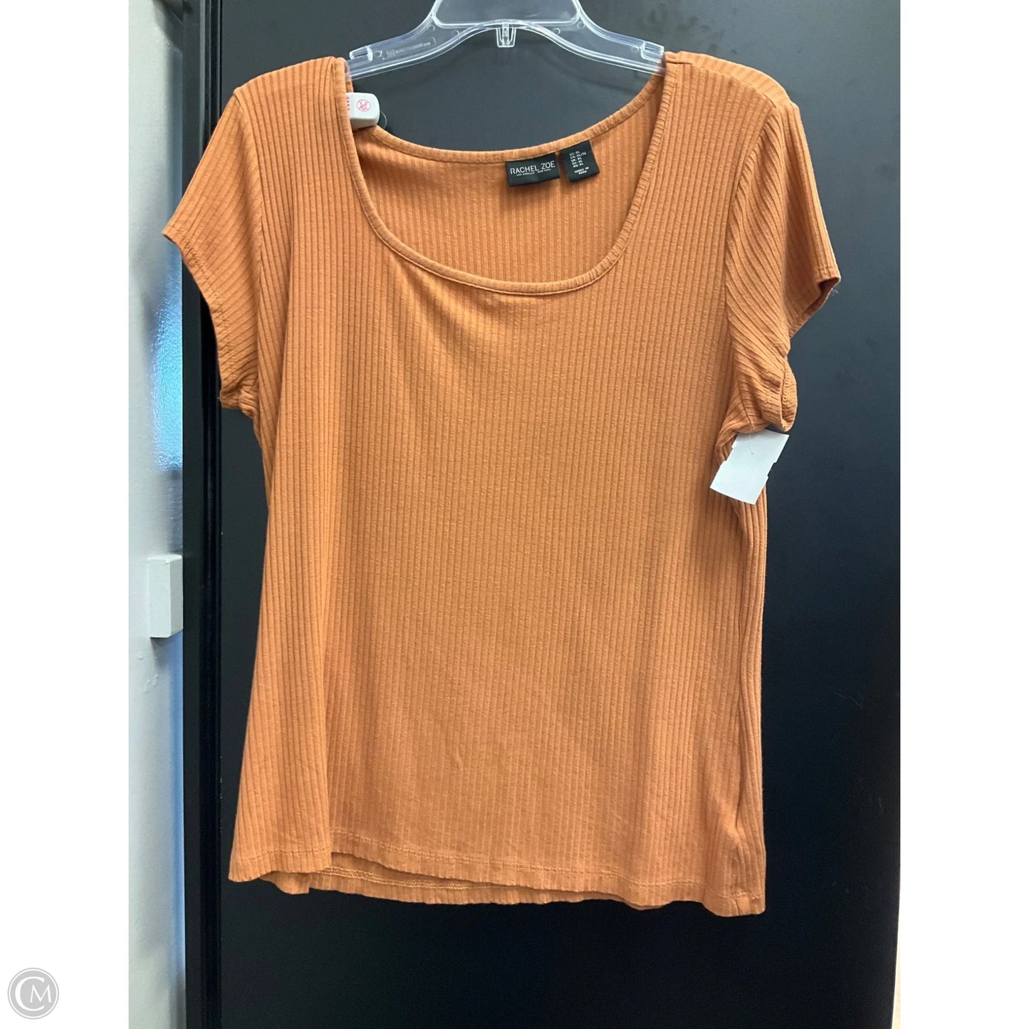 Top Short Sleeve By Rachel Zoe In Orange, Size: Xl