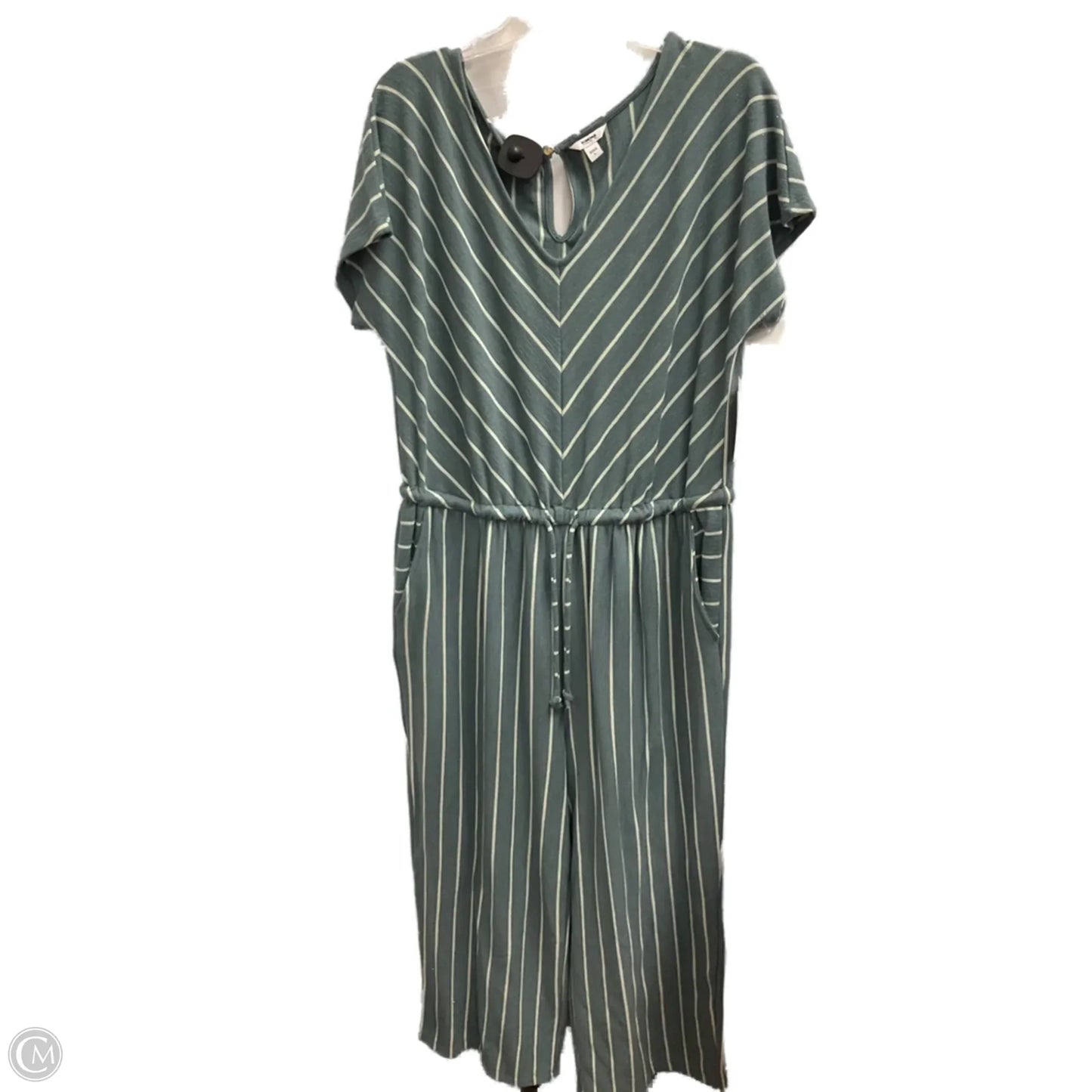 Jumpsuit By Sonoma In Striped Pattern, Size: L