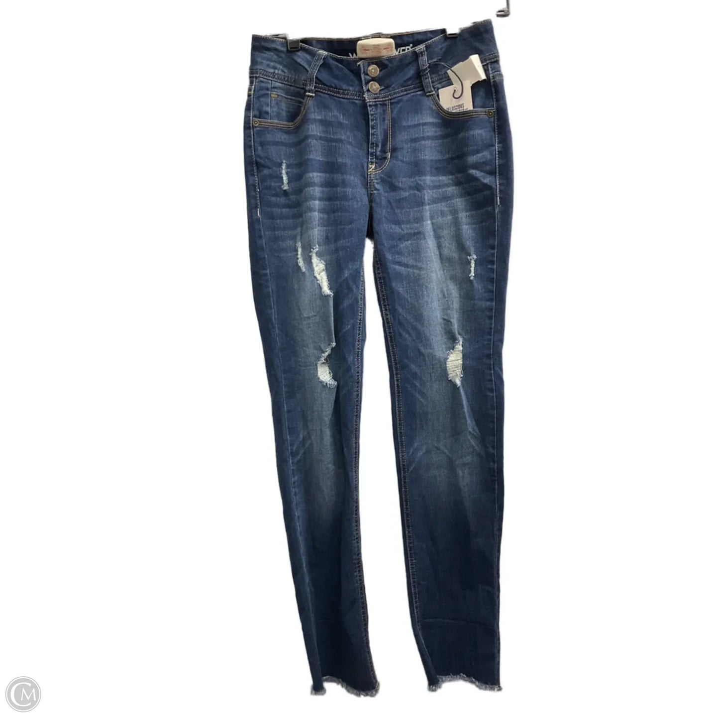 Jeans Flared By Wallflower In Blue Denim, Size: 4