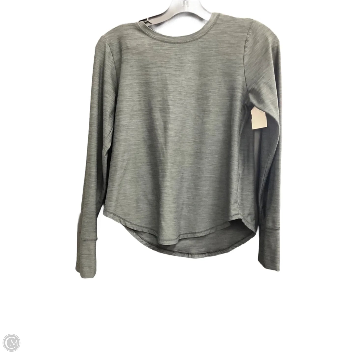 Athletic Top Long Sleeve Crewneck By Dsg Outerwear In Grey, Size: Xs