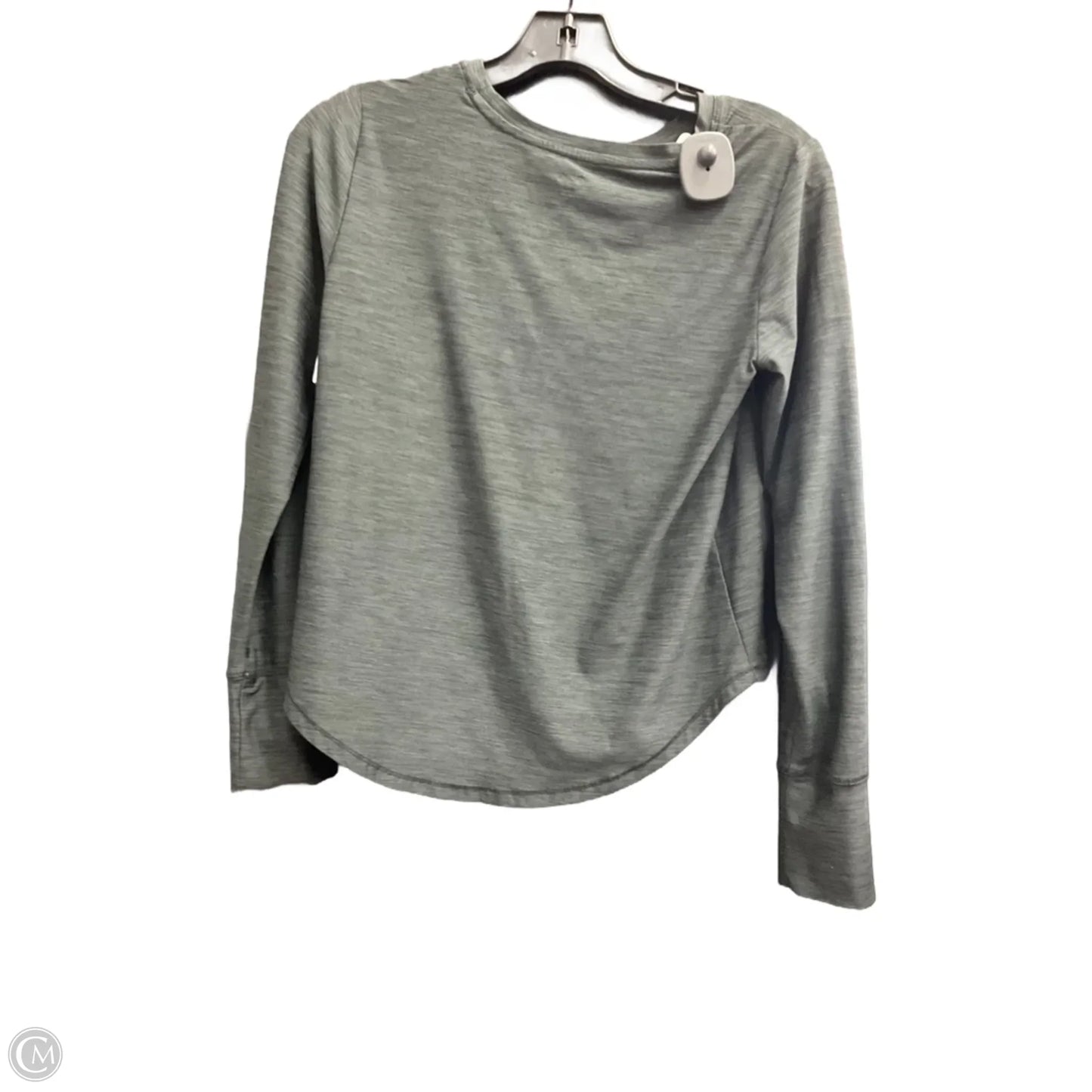 Athletic Top Long Sleeve Crewneck By Dsg Outerwear In Grey, Size: Xs