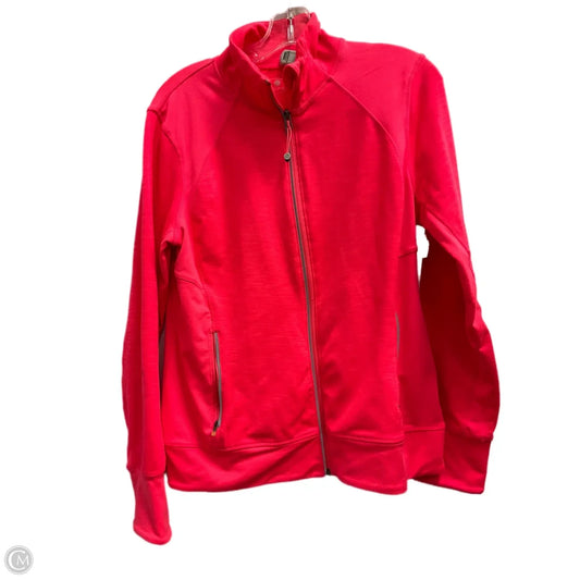 Athletic Jacket By Tangerine In Pink, Size: L