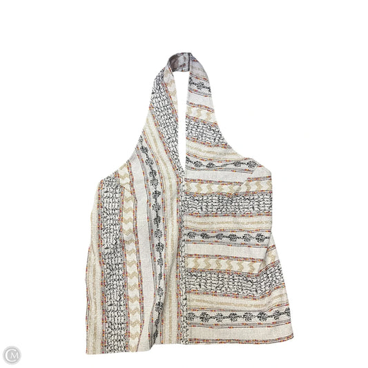 Top Sleeveless By Anthropologie In Striped Pattern, Size: L