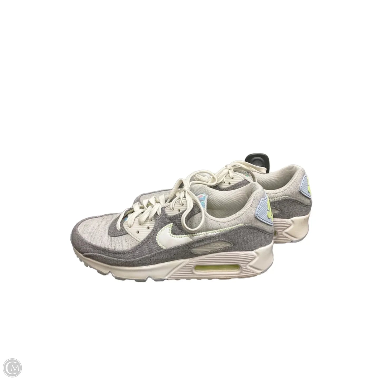 Shoes Athletic By Nike In Grey & White, Size: 8