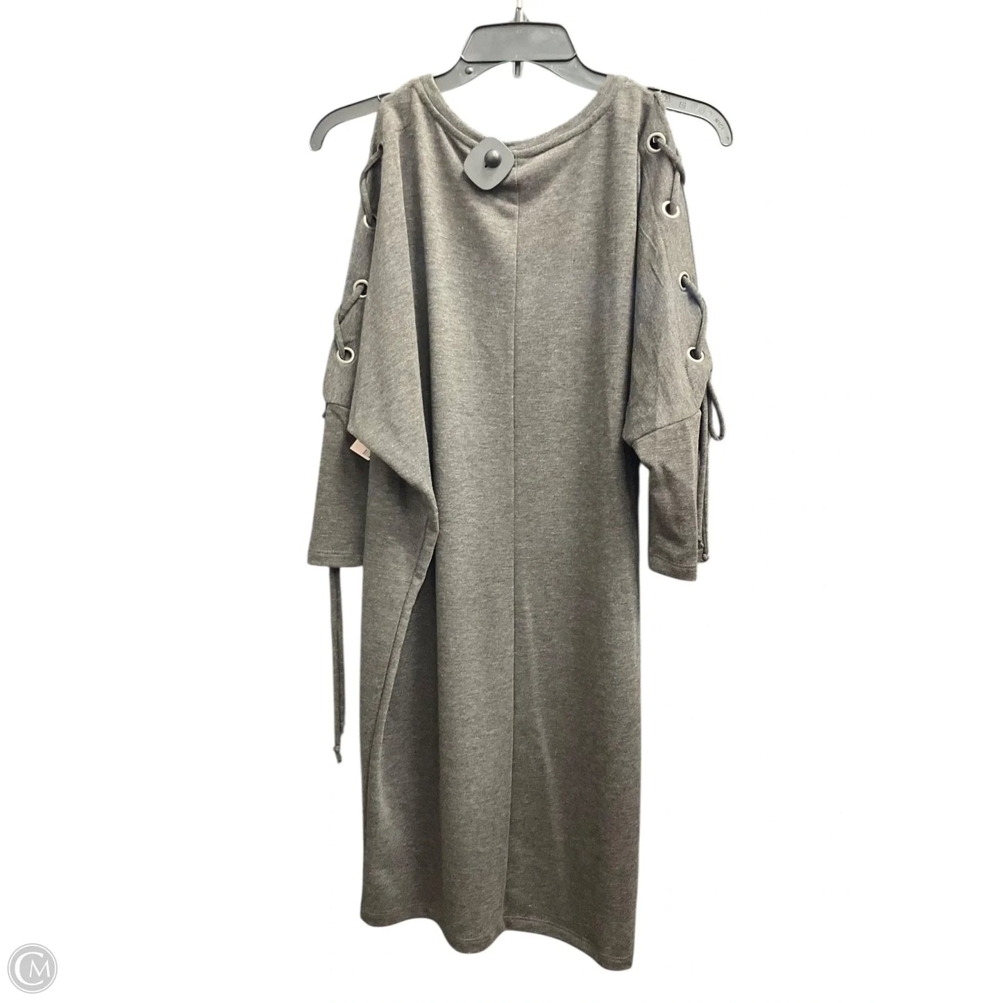 Dress Casual Midi By Bobeau In Grey, Size: M