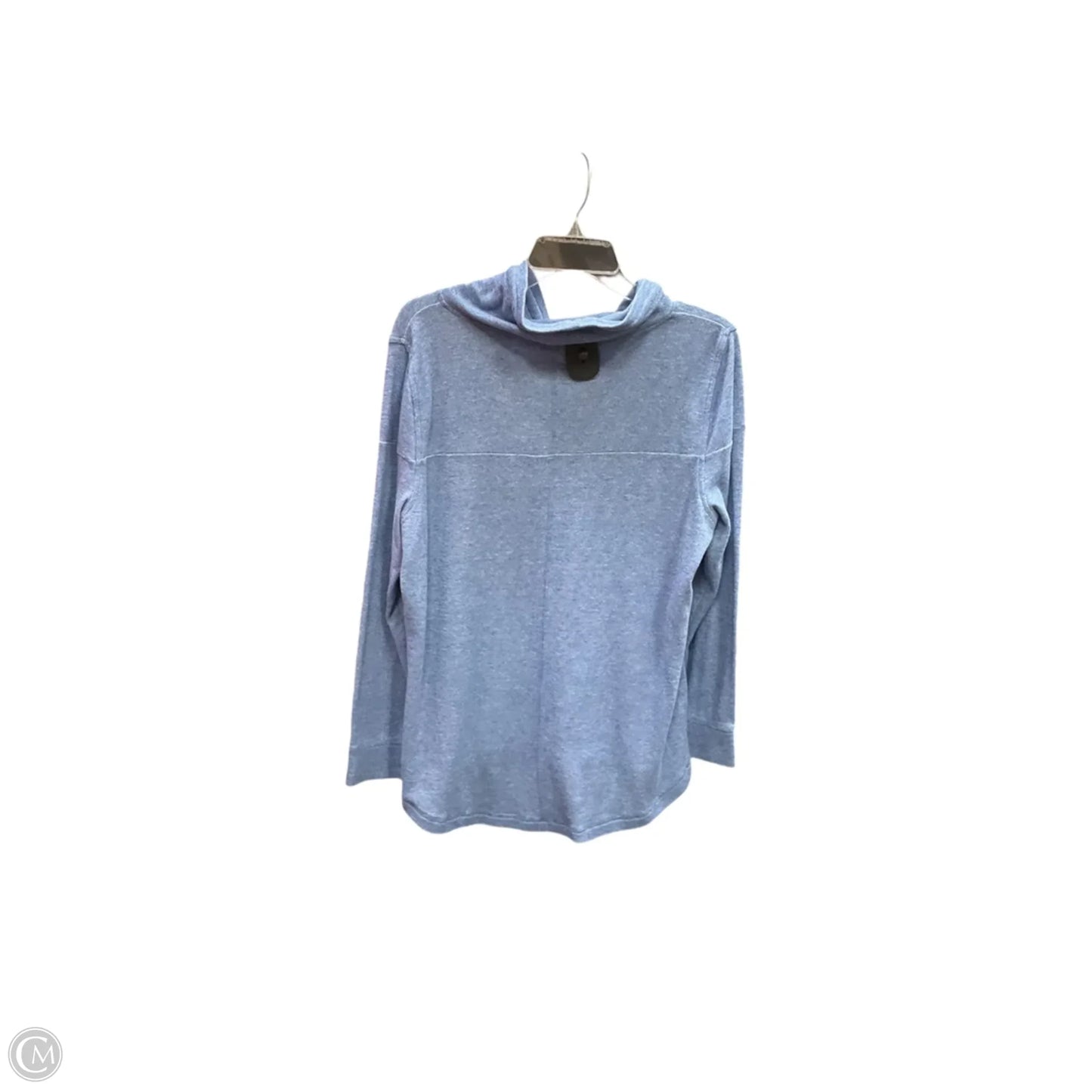 Sweatshirt Collar By Talbots In Blue, Size: Xlp