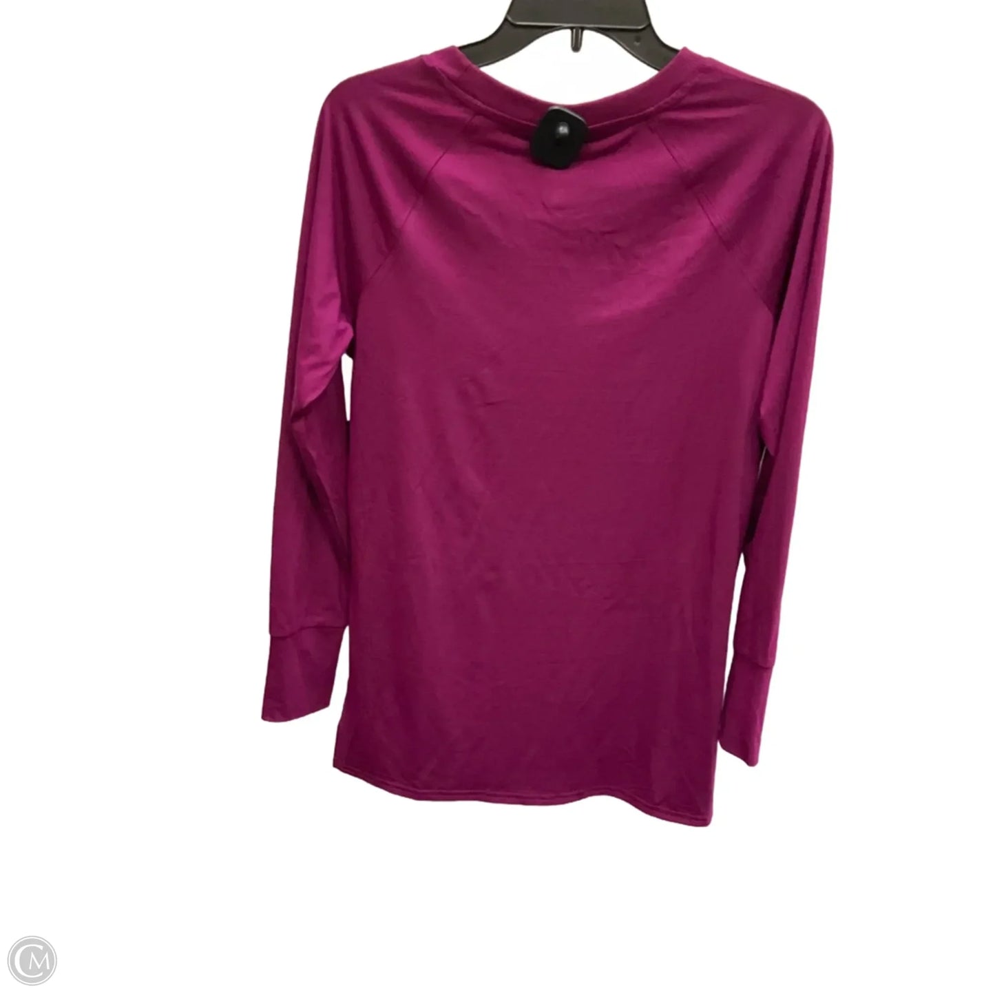 Athletic Top Long Sleeve Crewneck By Tek Gear In Purple, Size: S
