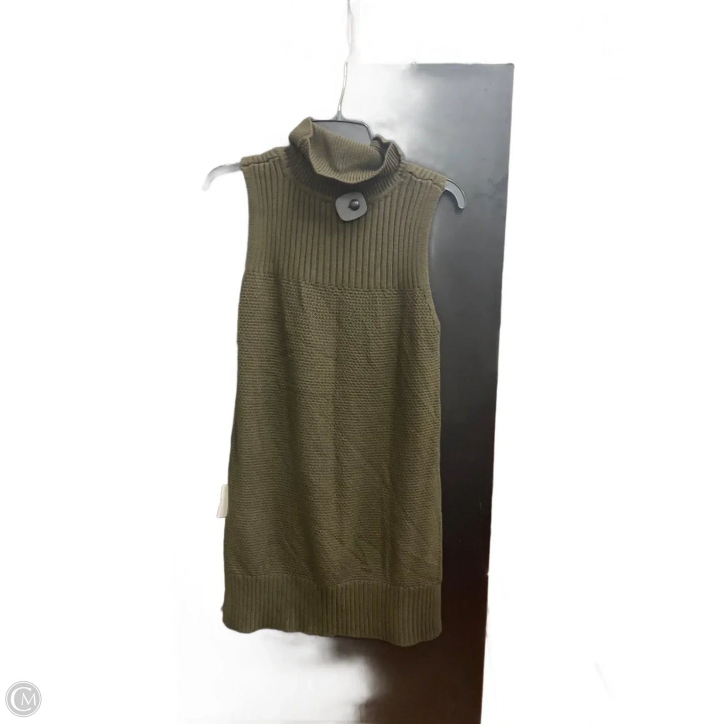 Dress Sweater By Ab Studio In Green, Size: M