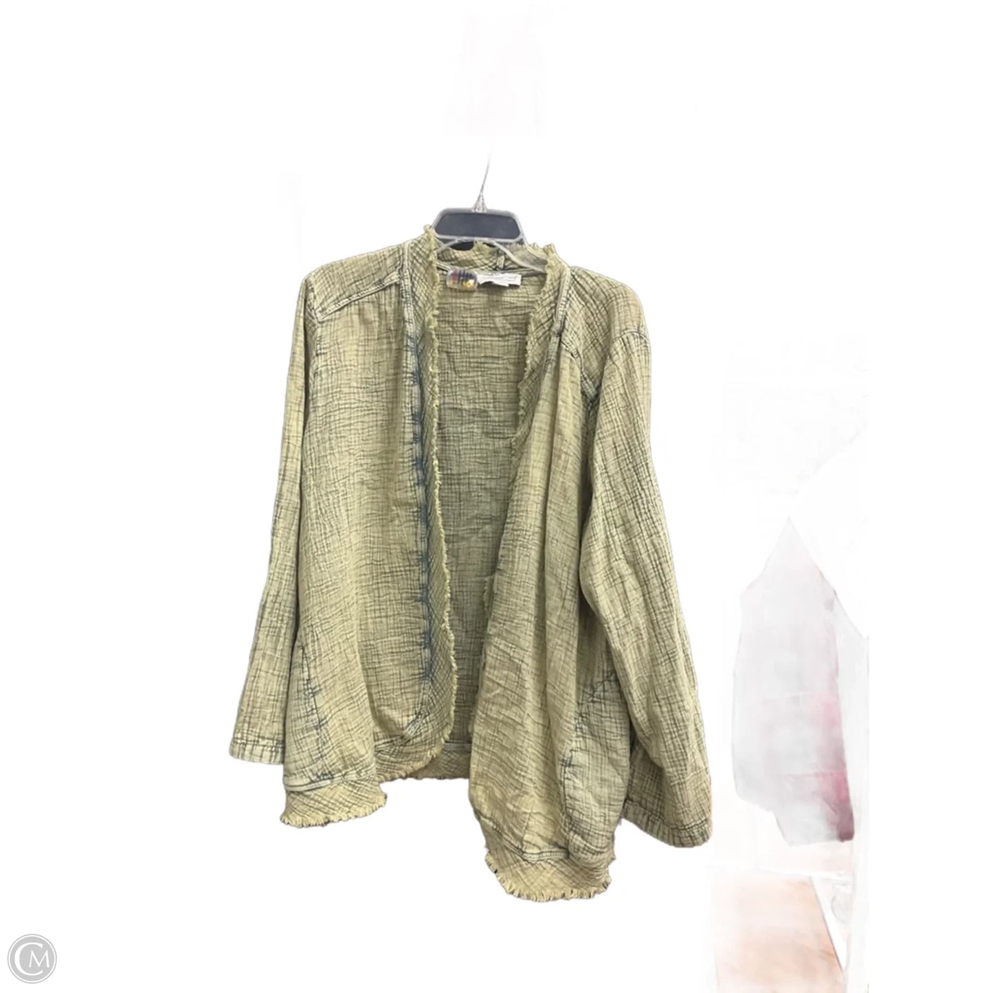 Cardigan By Coldwater Creek In Green, Size: 1x