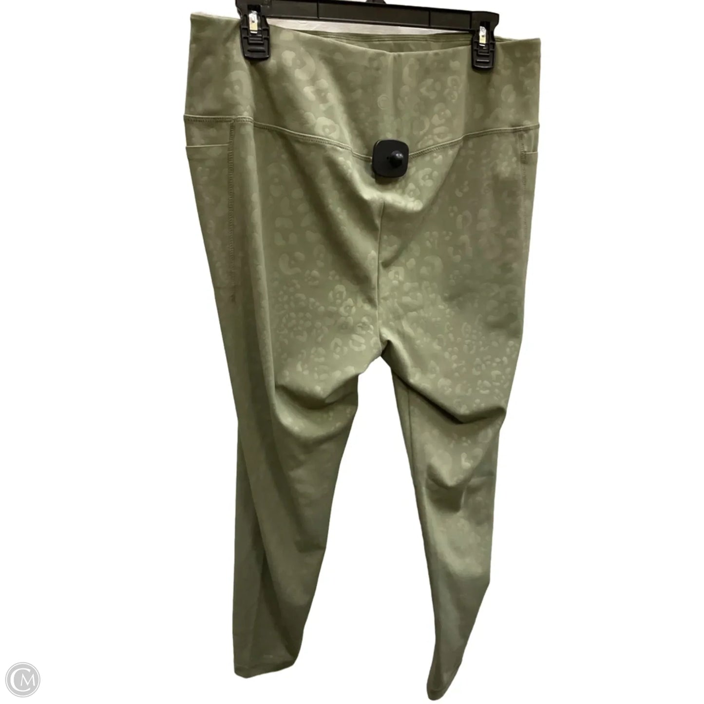 Athletic Leggings By Talbots In Green, Size: Xl