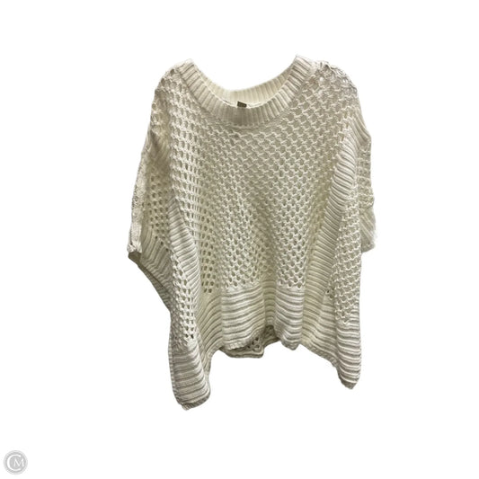 Shawl By Zenergy By Chicos In White, Size: M