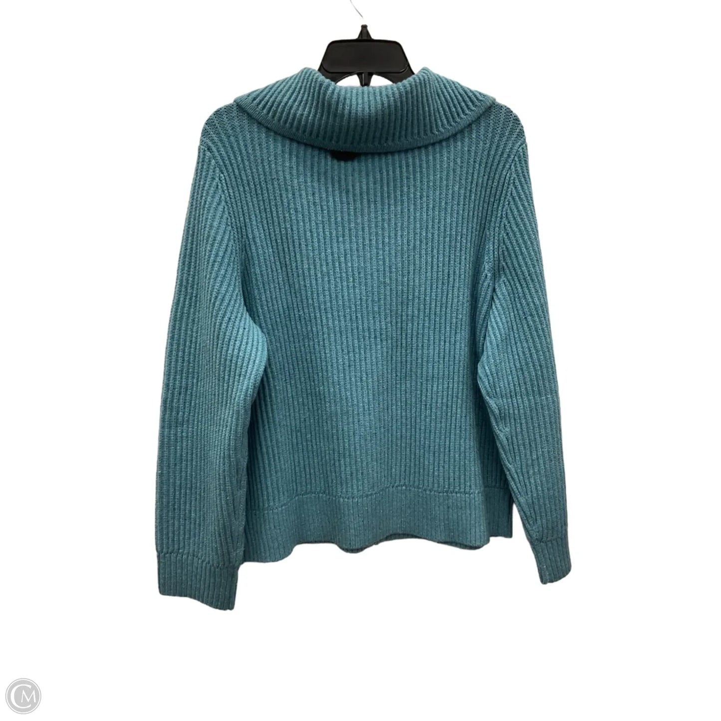 Cardigan By Talbots In Blue, Size: 1x