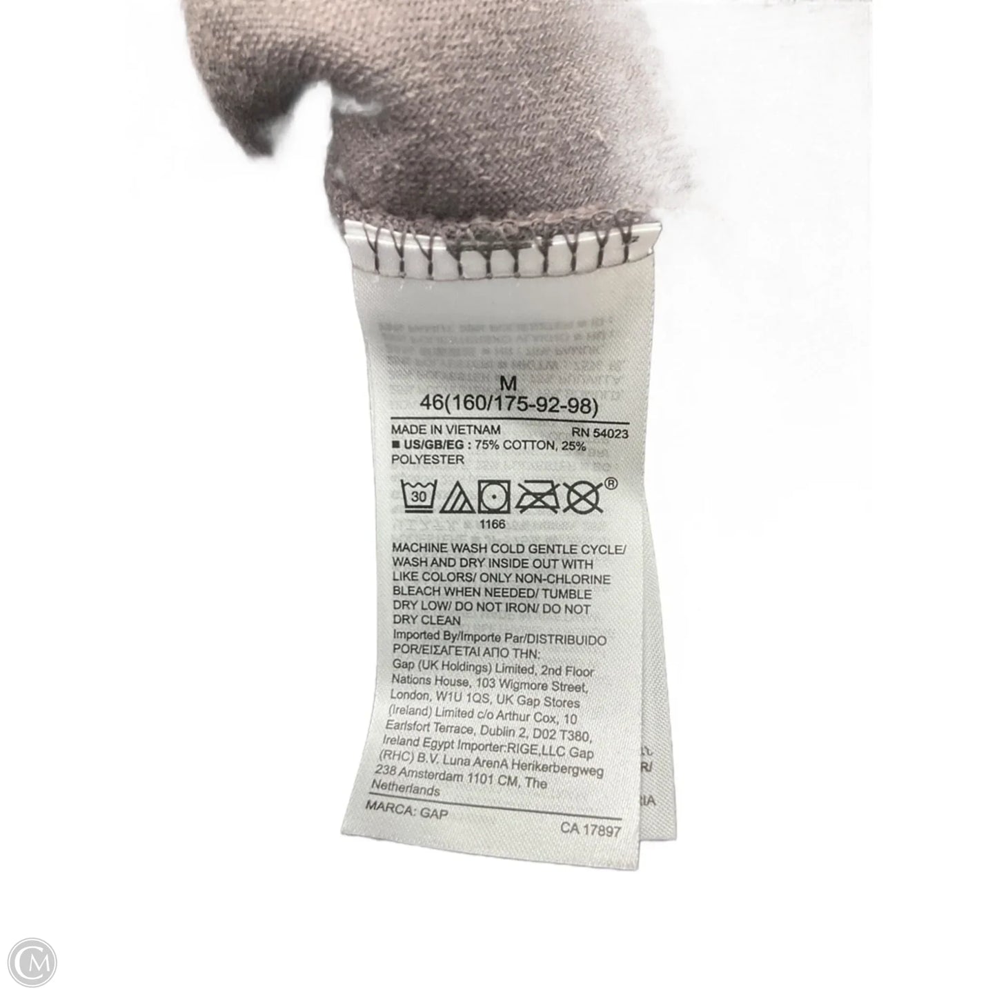 Pajamas 2pc By Gap In Taupe, Size: M