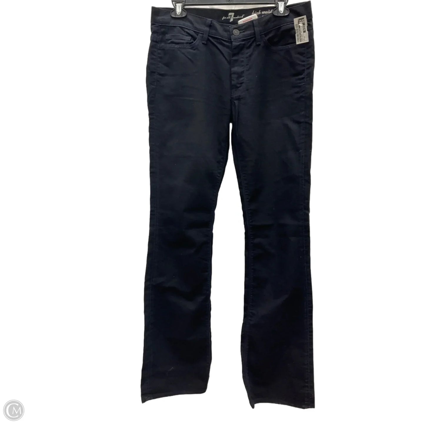 Jeans Boot Cut By 7 For All Mankind In Blue Denim, Size: 12