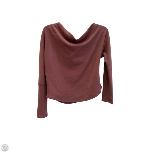 Top Long Sleeve By We The Free In Pink, Size: M