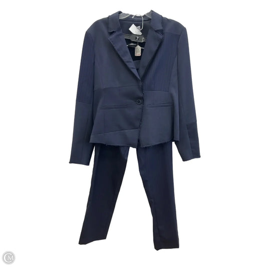 Pants Suit 2pc By Ecru In Navy, Size: 14