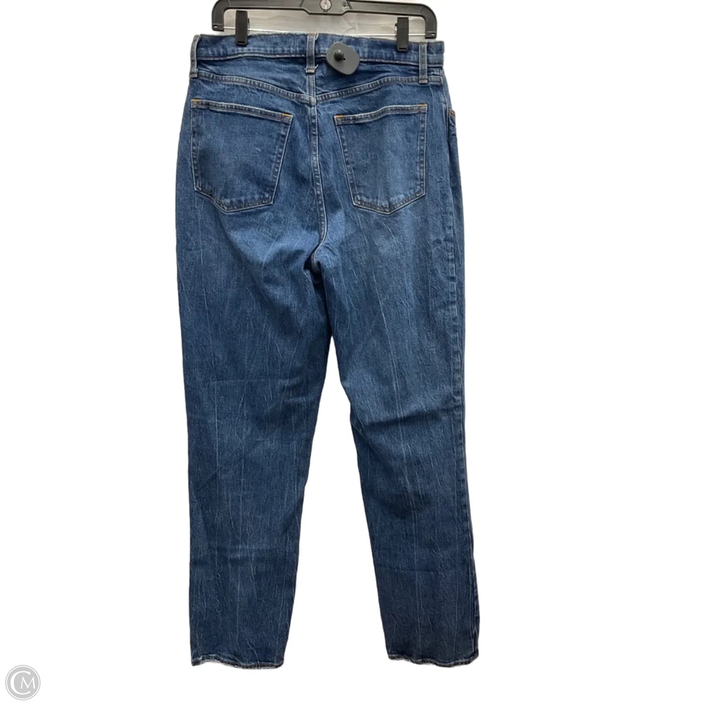 Jeans Straight By Abercrombie And Fitch In Blue Denim, Size: 12l