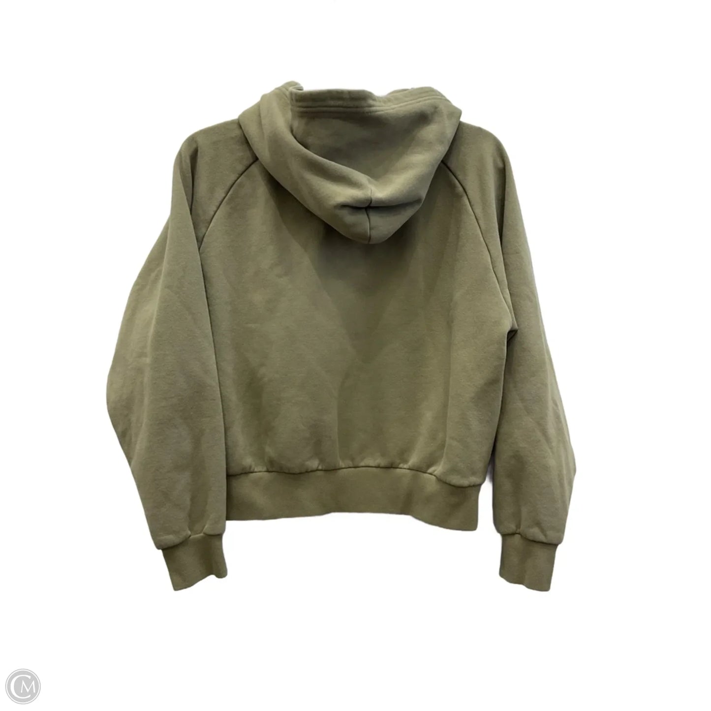 Athletic Top Long Sleeve Hoodie By Athleta In Green, Size: Sp