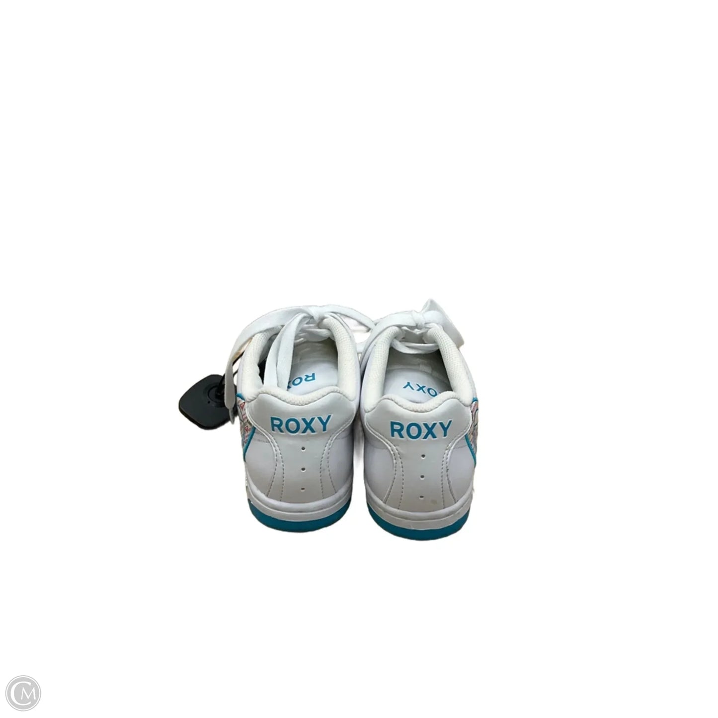 Shoes Sneakers By Roxy In Blue & White, Size: 6.5