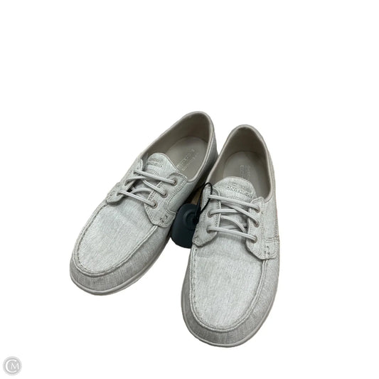 Shoes Sneakers By Skechers In Taupe, Size: 8