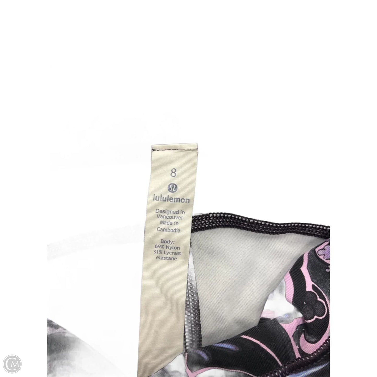 Athletic Leggings By Lululemon In Purple, Size: 8