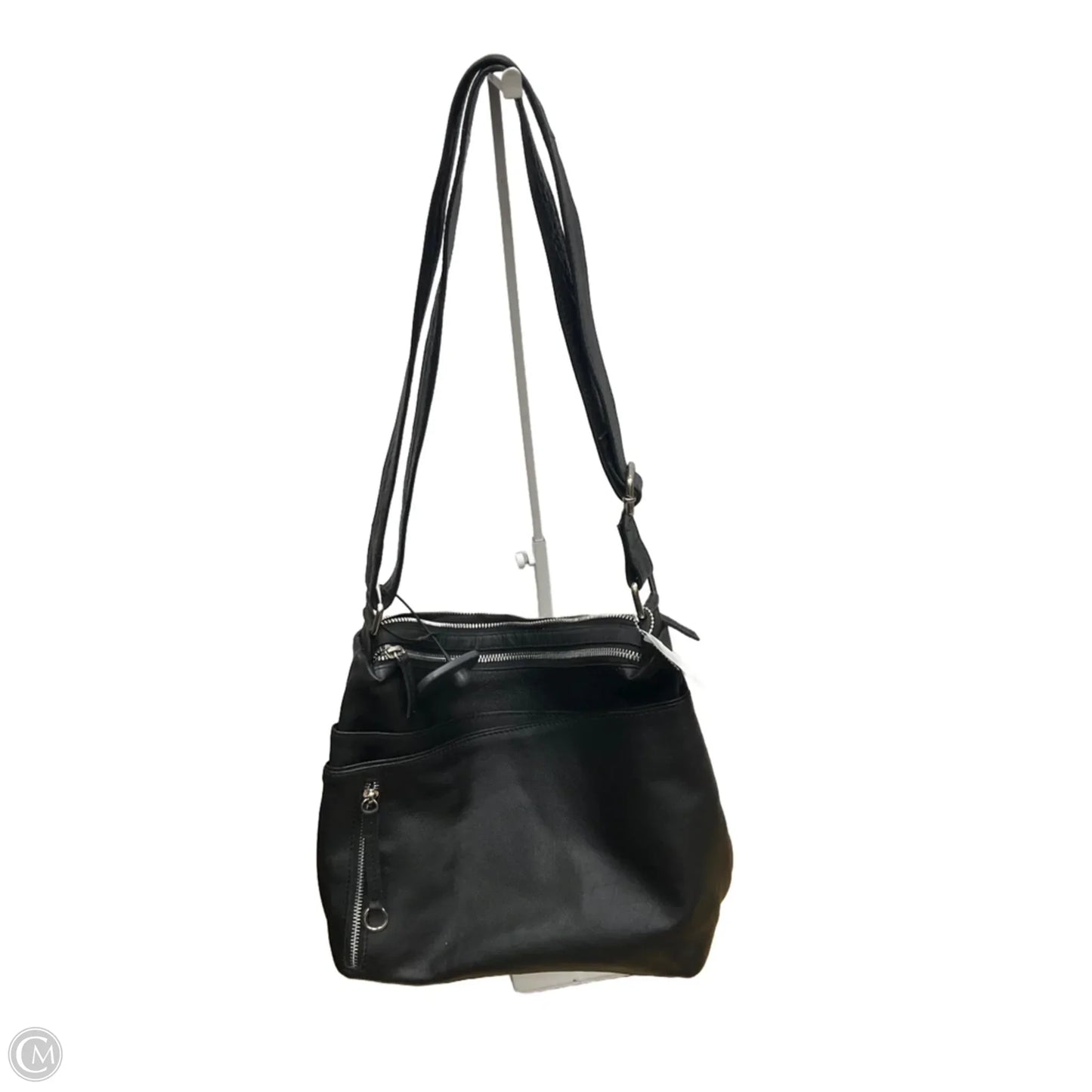 Handbag Leather By Clothes Mentor, Size: Medium
