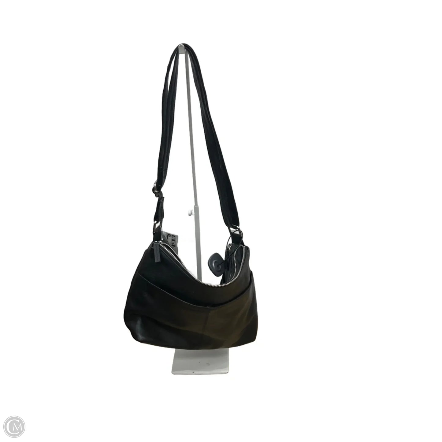 Handbag Leather By Clothes Mentor, Size: Medium